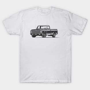 Chevy c10 1972 T-Shirt